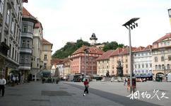 奥地利格拉茨城历史中心旅游攻略之中央广场