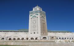 摩洛哥哈桑二世清真寺旅遊攻略之宣禮塔