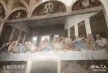 米兰圣玛利亚修道院-最后的晚餐照片