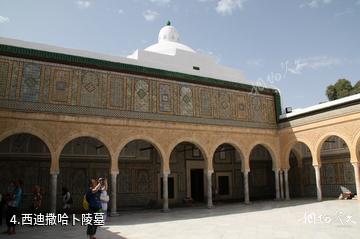 突尼斯凯鲁万市-西迪撒哈卜陵墓照片