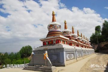 化隆夏瓊寺-靈塔照片