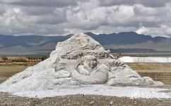 青海茶卡鹽湖旅遊攻略之鹽雕