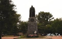 俄罗斯伊尔库茨克市旅游攻略之亚历山大·高尔察克纪念碑