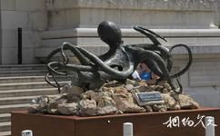 摩納哥城旅遊攻略之章魚雕塑