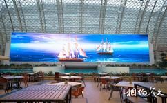 成都天堂岛海洋乐园旅游攻略之超高清巨型LED荧幕