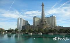 美國拉斯維加斯旅遊攻略之巴黎飯店的埃菲爾鐵塔