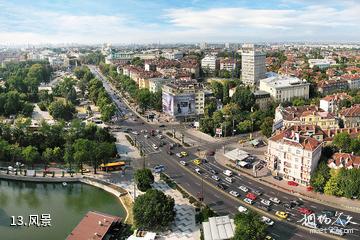 保加利亚索非亚市-风景照片