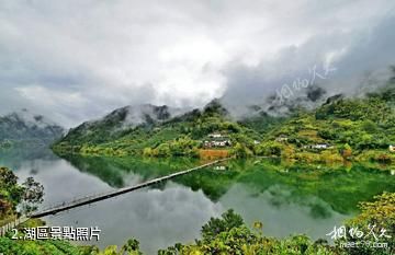 黃山豐樂湖風景區-湖區照片