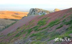 新疆火龍洞旅遊攻略之彩色岩層