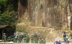 杭州天目大峽谷旅遊攻略之峽谷攀岩