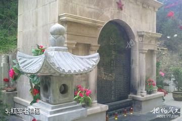 旬阳红军纪念馆-红军老祖墓照片