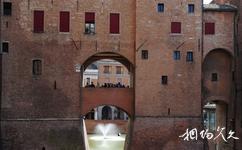 意大利费拉拉古城旅游攻略之城堡吊桥