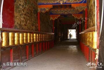 西藏薩迦寺-長廊照片