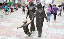银川步行街旅游攻略之雕塑