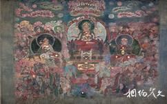 山西善化寺旅遊攻略之南壁西側壁畫