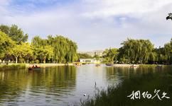兰州植物园旅游攻略之人工湖