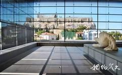 雅典衛城博物館旅遊攻略之玻璃牆