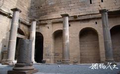 敘利亞布斯拉古城旅遊攻略之羅馬柱
