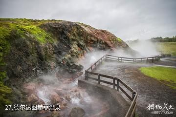 冰岛雷克雅未克市-德尔达图赫菲温泉照片