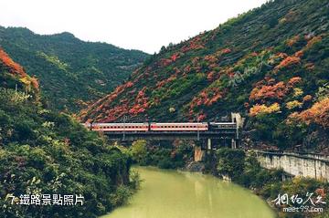 鳳縣靈官峽-鐵路照片