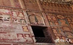 印度阿格拉市旅游攻略之残存的壁画