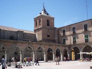 西班牙阿維拉古城-中世紀集鎮照片