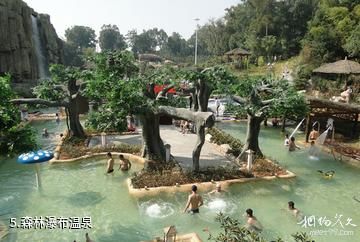 长沙宁乡紫龙湾旅游区-森林瀑布温泉照片