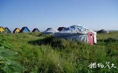 张北中都草原度假村旅游攻略之草原上的蒙古包群