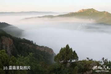 雞西麒麟山風景區-雲霧照片