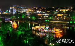 揚州古運河文化公園旅遊攻略之夜景