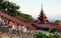 缅甸曼德勒山旅游攻略之台阶