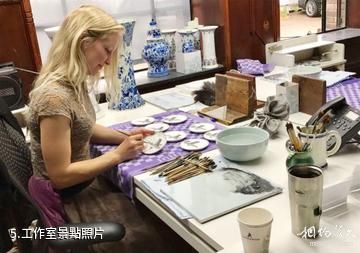 皇家代爾夫特藍陶廠-工作室照片