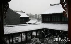 淮安蘇皖邊區政府舊址紀念館旅遊攻略之紀念館雪景