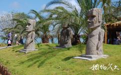 宁波达蓬山主题乐园旅游攻略之复活节岛石人像