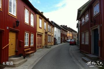 挪威勒罗斯镇-街道照片