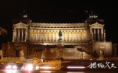 罗马祖国祭坛旅游攻略之纪念堂夜景