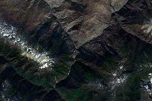 西藏卡久寺旅游地图_西藏卡久寺卫星地图_西藏卡久寺景区地图