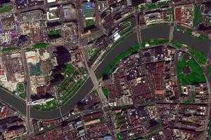 上海苏州河旅游地图_上海苏州河卫星地图_上海苏州河景区地图