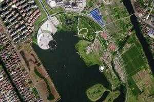 海安七星湖生态园旅游地图_海安七星湖生态园卫星地图_海安七星湖生态园景区地图
