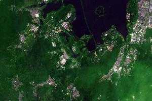 杭州太子湾旅游地图_杭州太子湾卫星地图_杭州太子湾景区地图