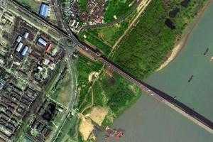 南京长江大桥旅游地图_南京长江大桥卫星地图_南京长江大桥景区地图