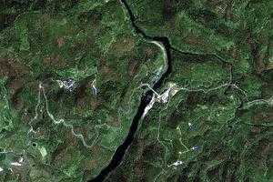 萬泉河峽谷旅遊地圖_萬泉河峽谷衛星地圖_萬泉河峽谷景區地圖