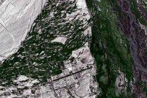 新疆石頭城旅遊地圖_新疆石頭城衛星地圖_新疆石頭城景區地圖