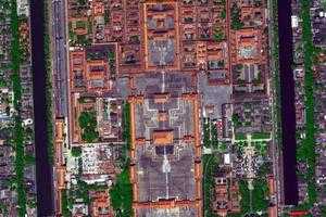 北京故宫旅游地图_北京故宫卫星地图_北京故宫景区地图