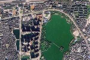 貴港東湖旅遊地圖_貴港東湖衛星地圖_貴港東湖景區地圖