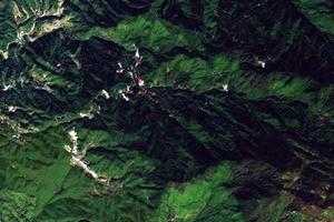 长沙大围山国家森林旅游地图_长沙大围山国家森林卫星地图_长沙大围山国家森林景区地图