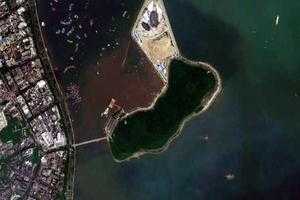 珠海野狸岛旅游地图_珠海野狸岛卫星地图_珠海野狸岛景区地图