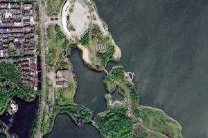 安庆菱湖旅游地图_安庆菱湖卫星地图_安庆菱湖景区地图