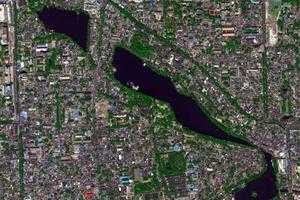 北京什刹海旅游地图_北京什刹海卫星地图_北京什刹海景区地图