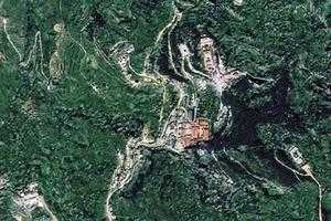西安骊山国家森林旅游地图_西安骊山国家森林卫星地图_西安骊山国家森林景区地图